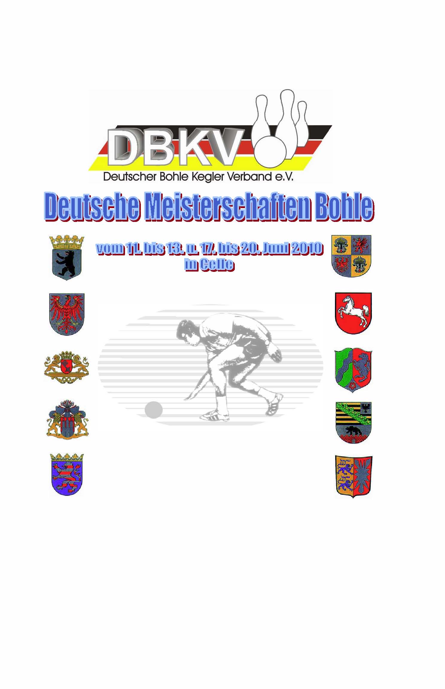 Deutsche Meisterschaften 2010 in Celle